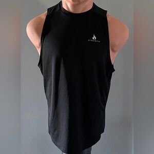 EUC Ryderwear Men’s Tank Top, black, 2XL, Comfortable Fabric